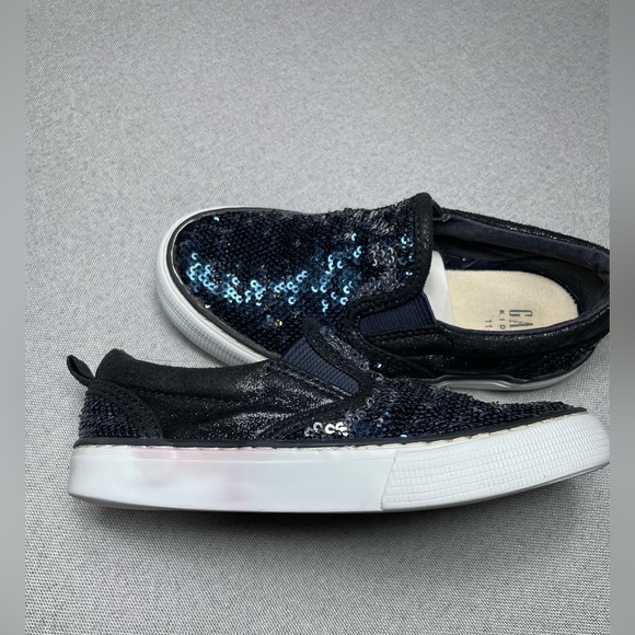 Gap Navy Sequin Slip On Sneaker Shoes | Size 11 - Picture 8 of 8